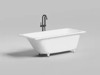 Ванна из искусственного камня Salini Orlanda Kit S-Stone 102125MRF 160x70см RAL полностью